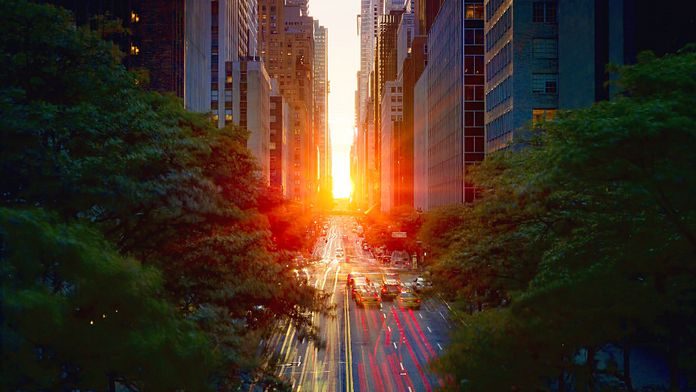 manhattanhenge new york