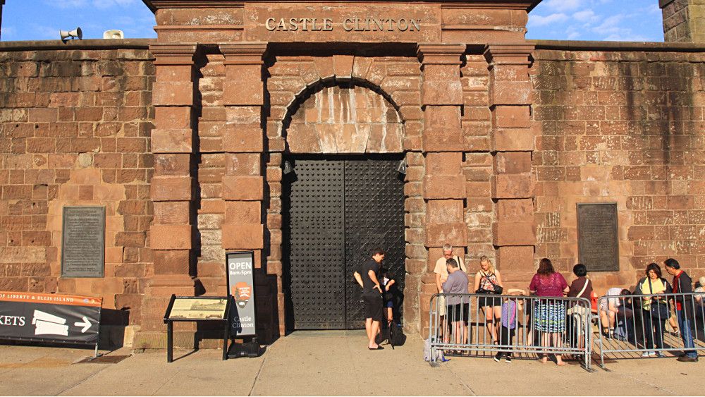 Castle Clinton : le fort de Battery Park à New York
