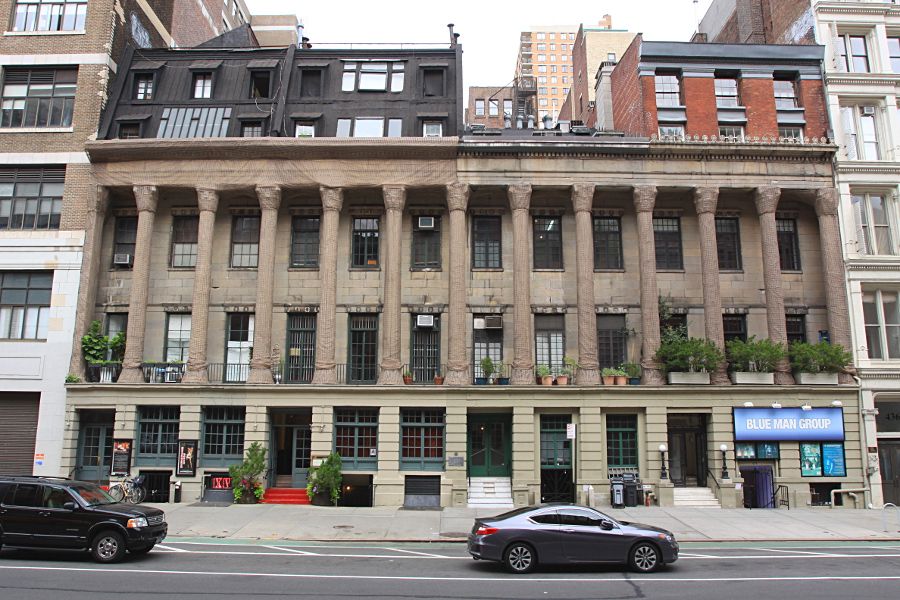 east village colonnage row new york