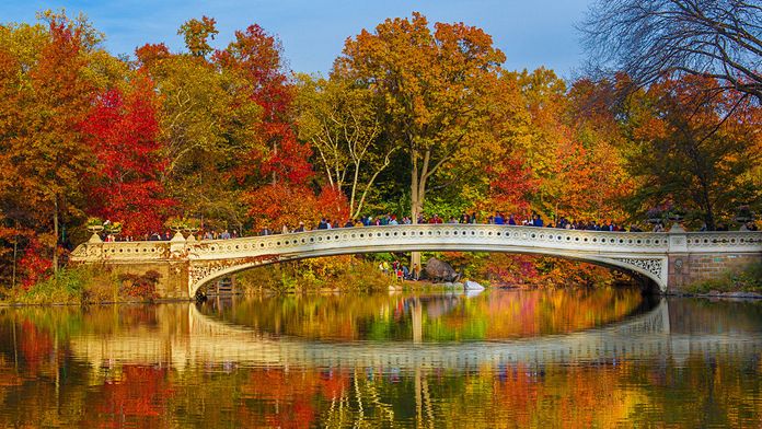 bow bridge new york bow bridge new york