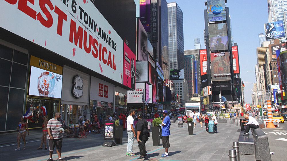 broadway times square new york