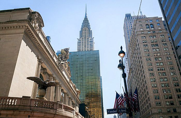 grand central terminal et Chrysler Building New York