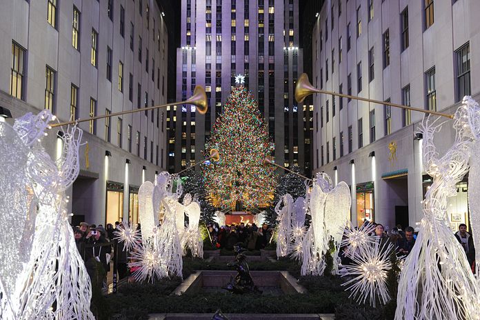 sapin noel rockefeller center new york