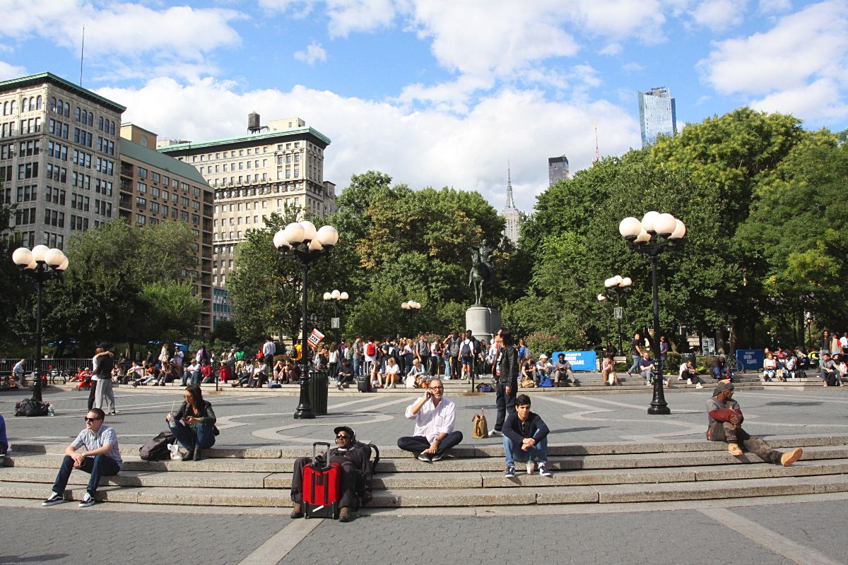 Union Square Park : un parc toujours animé à New York