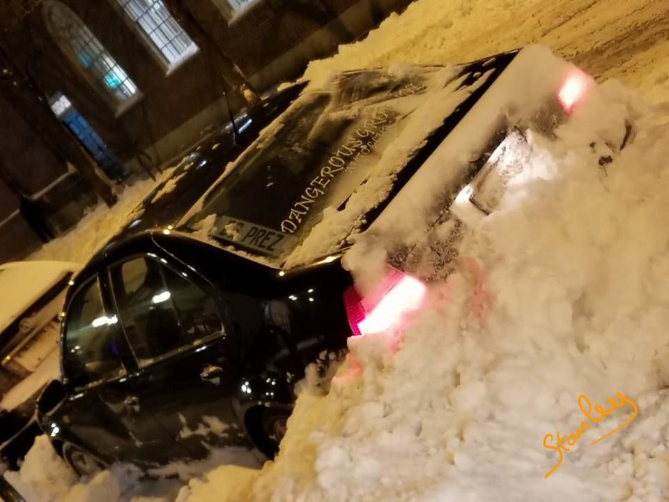 New York neige janvier