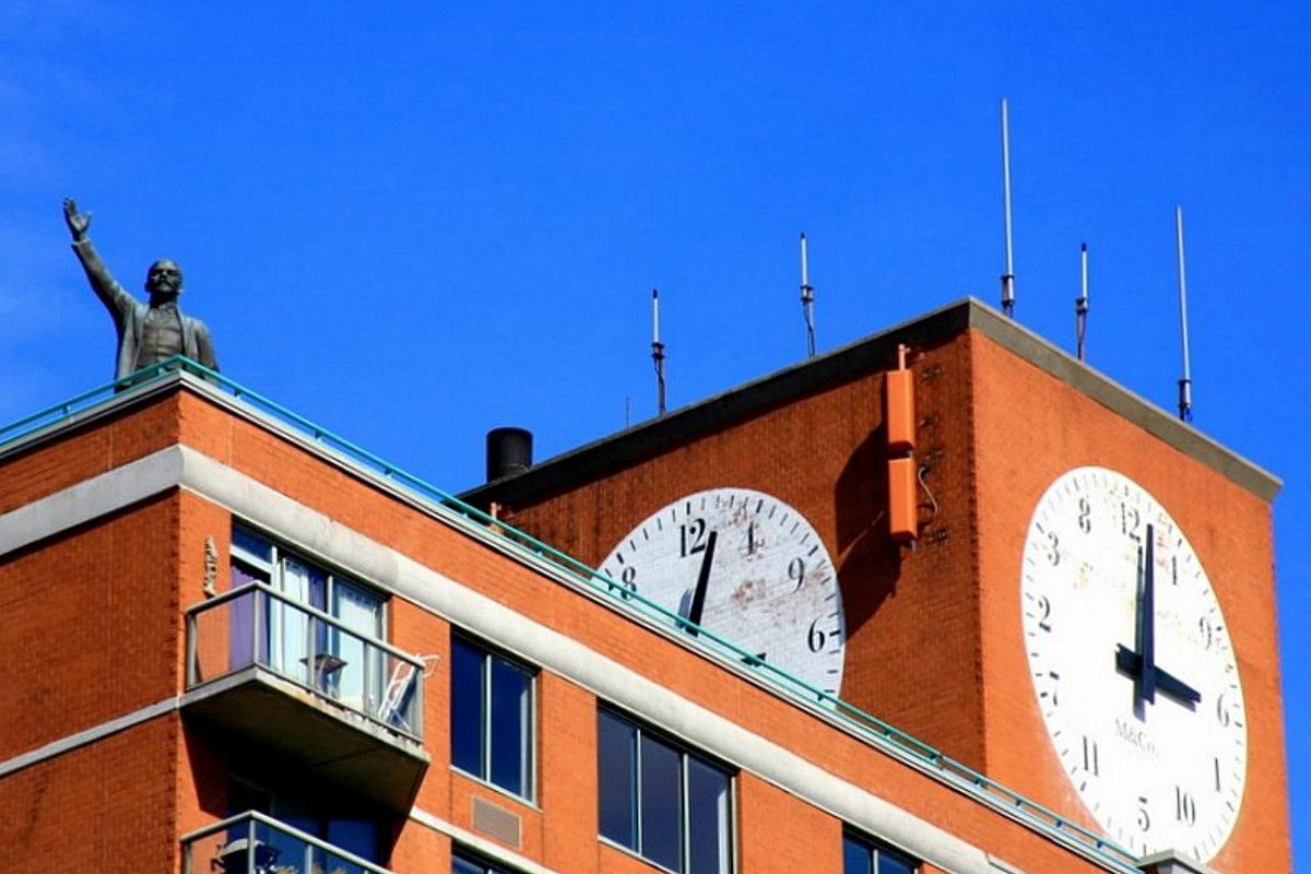 Un révolutionnaire russe à New York !