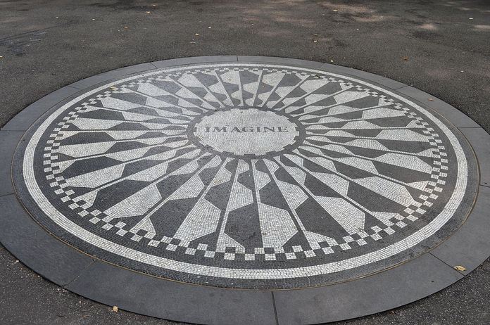 Imagine central park New York Imagine central park New York