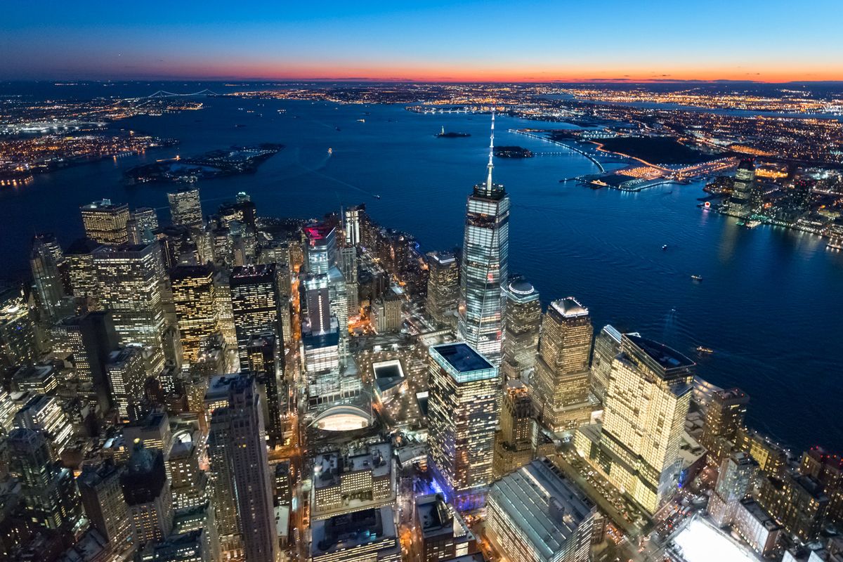 helicoptere new york nuit