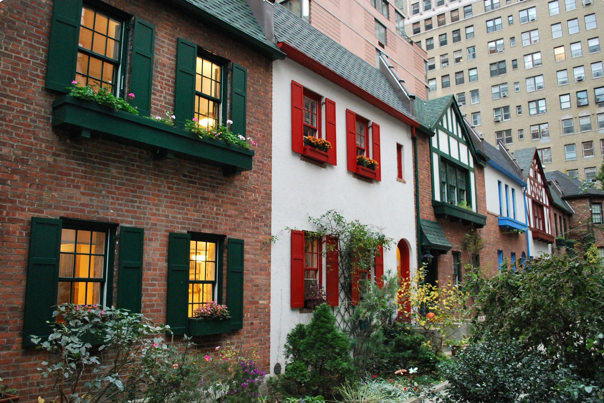 Pomander Walk, une ruelle secrète en plein New York