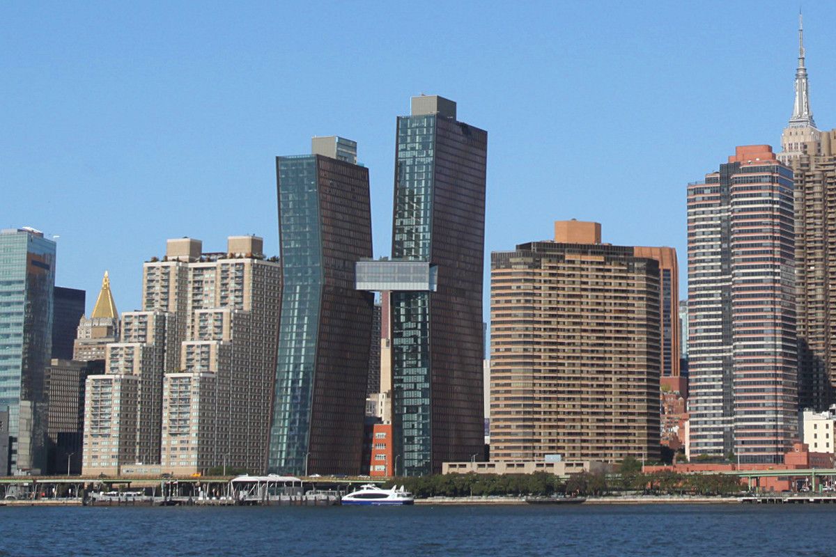 L’étrange building en forme de K à New York