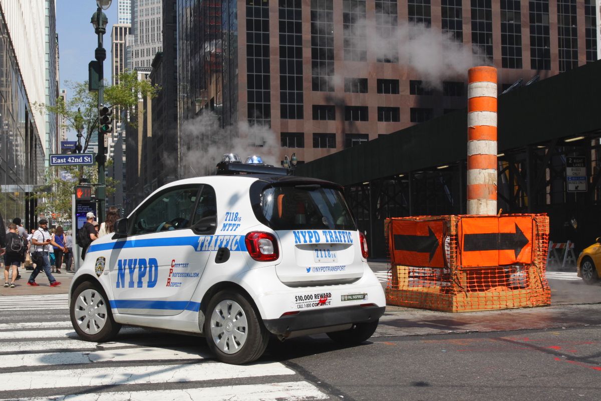Pourquoi la police de New York roule en Smart ?