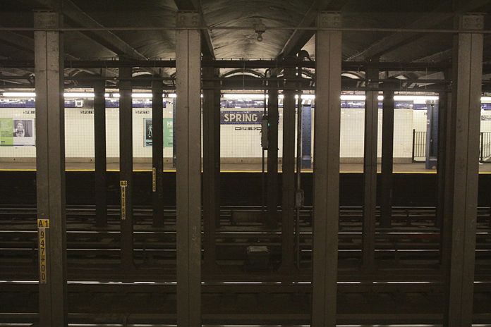 metro new york quai metro new york quai