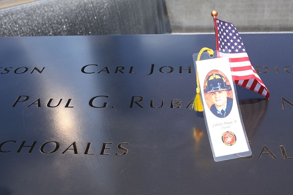 11 septembre new york memorial pompier