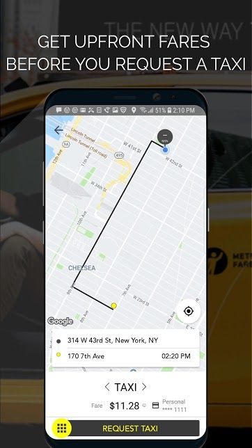 appli taxi New York
