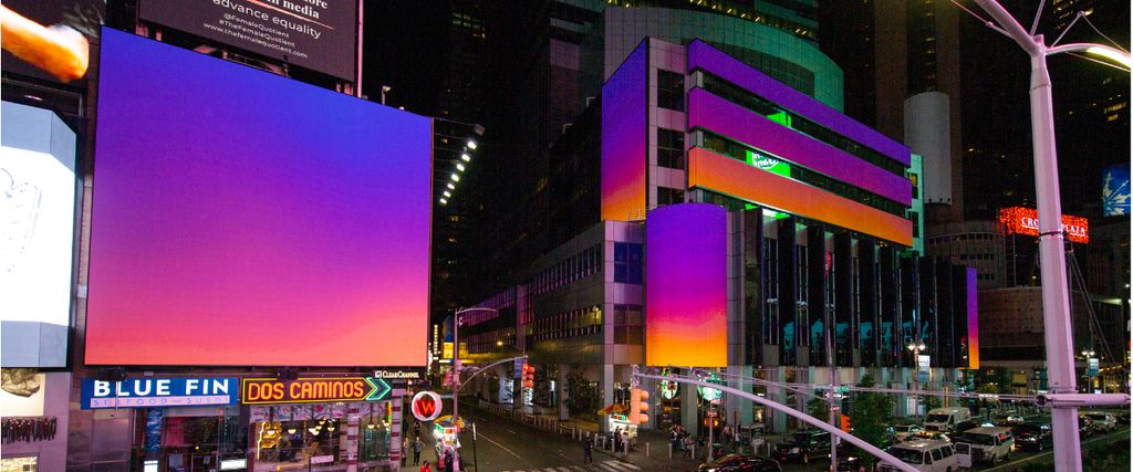 times square midnight