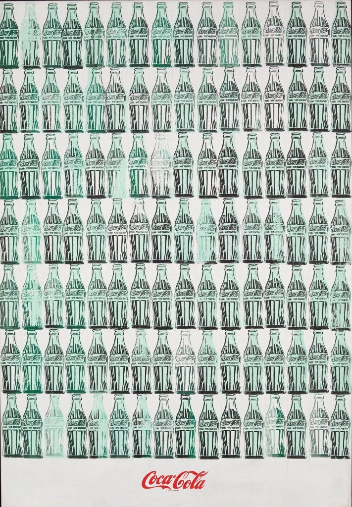 Andy Warhol Green Coca Cola Bottles