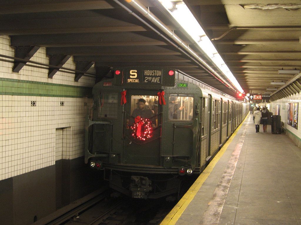 Prenez une ancienne rame du métro de New York