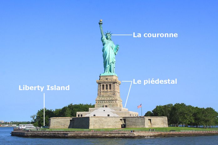 couronne statue de la Liberte couronne statue de la Liberte