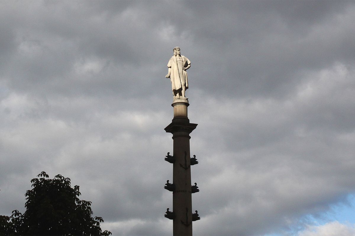L’histoire de la statue de Christophe Colomb à New York