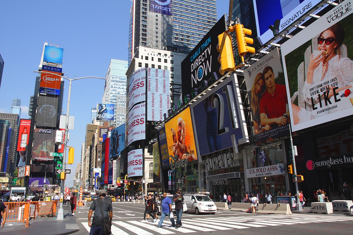 new york times square