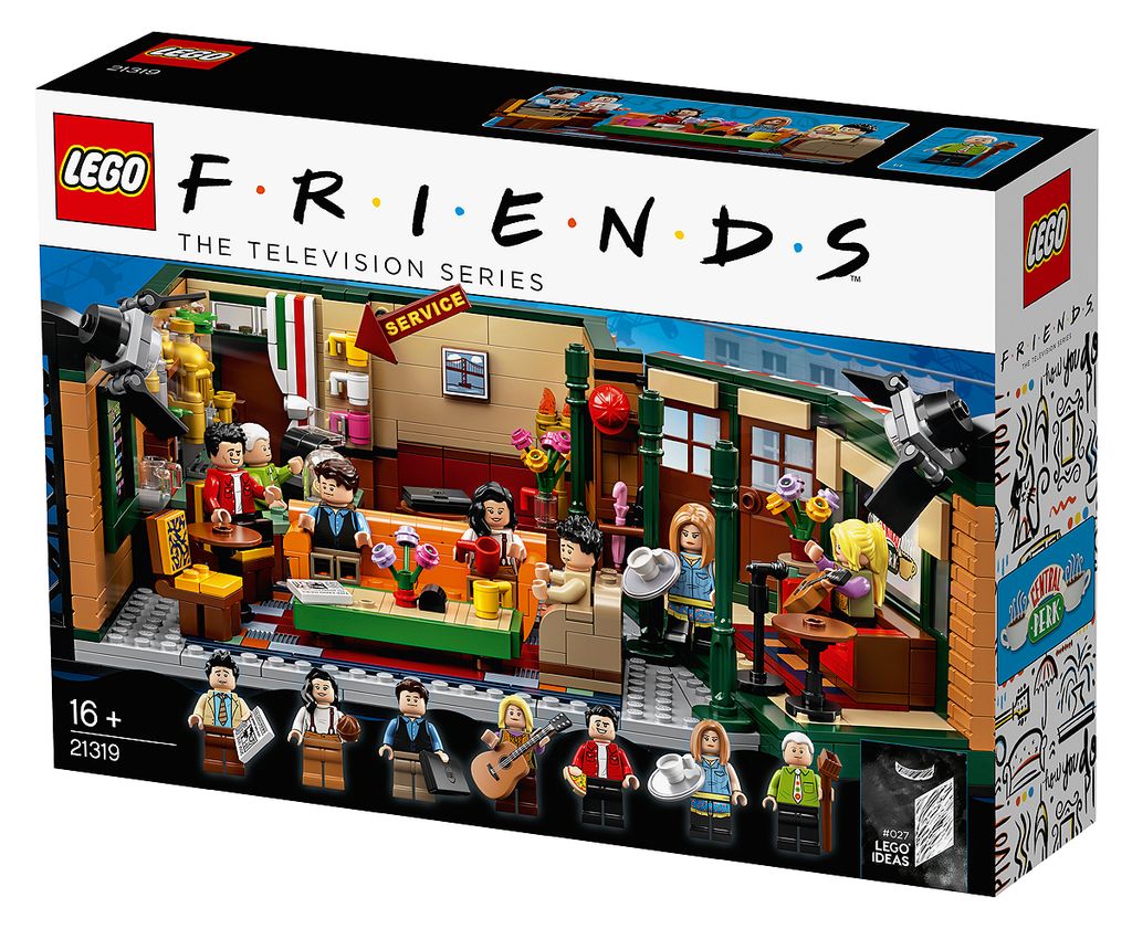 boite lego friends central perk