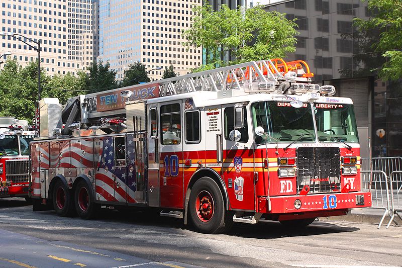 camion pompiers new york