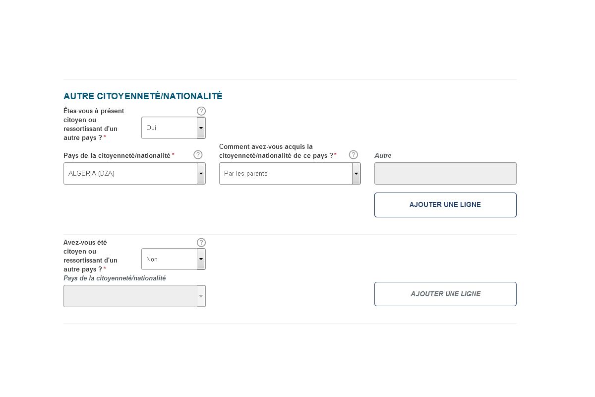 Comment déclarer une double nationalité dans la demande d&rsquo;ESTA ?