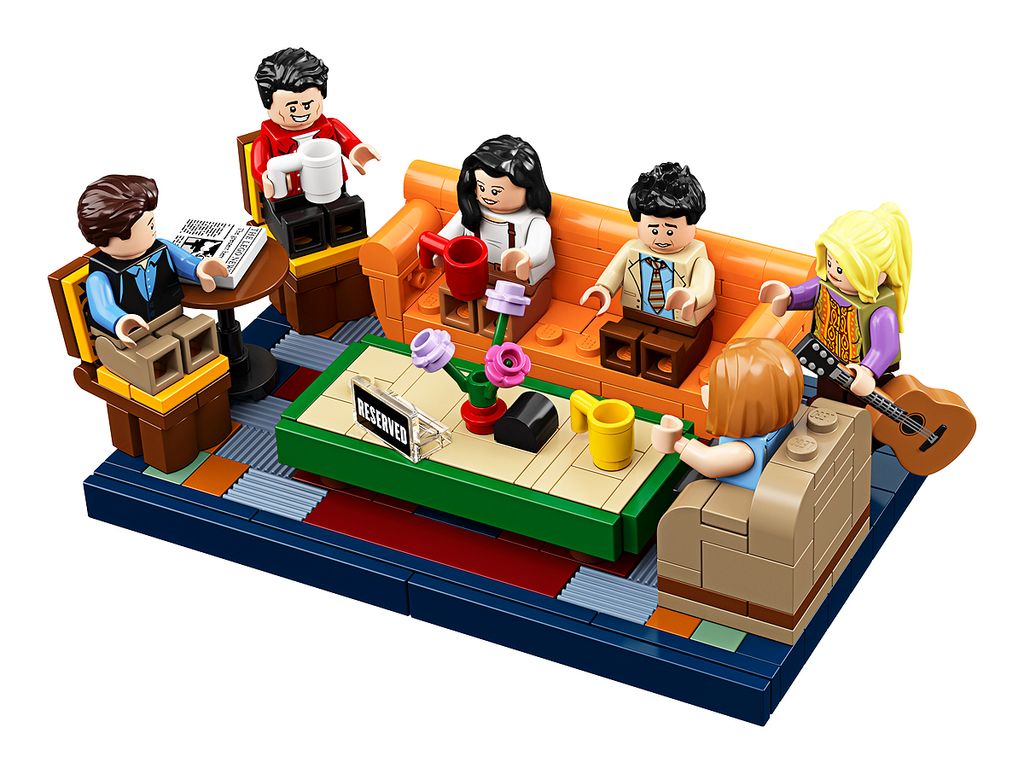 lego friends central perk canape