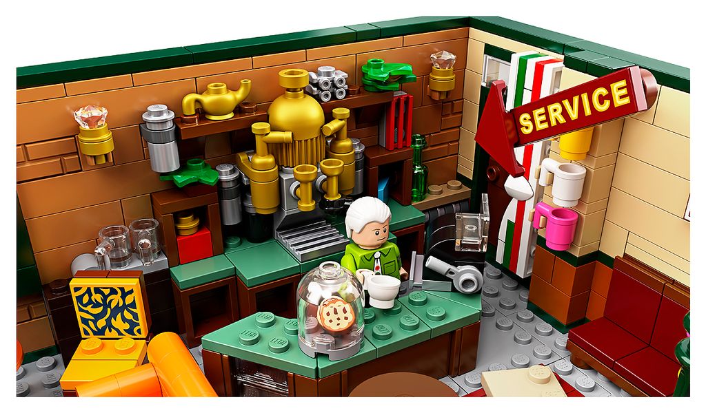 lego central perk cuisine