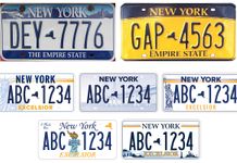 Découvrez la nouvelle plaque d’immatriculation de New York plaques mineralogiques new york