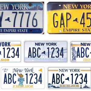 Découvrez la nouvelle plaque d’immatriculation de New York