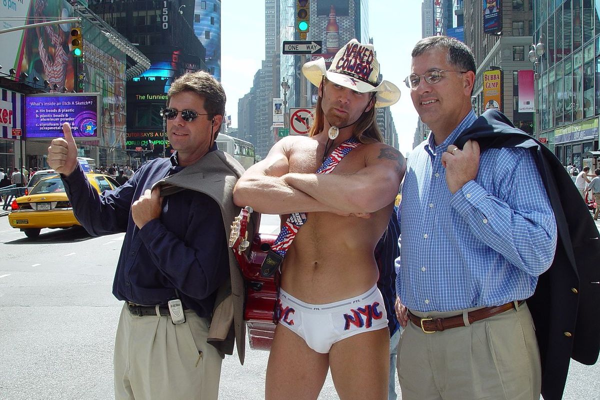 naked cowboy new york