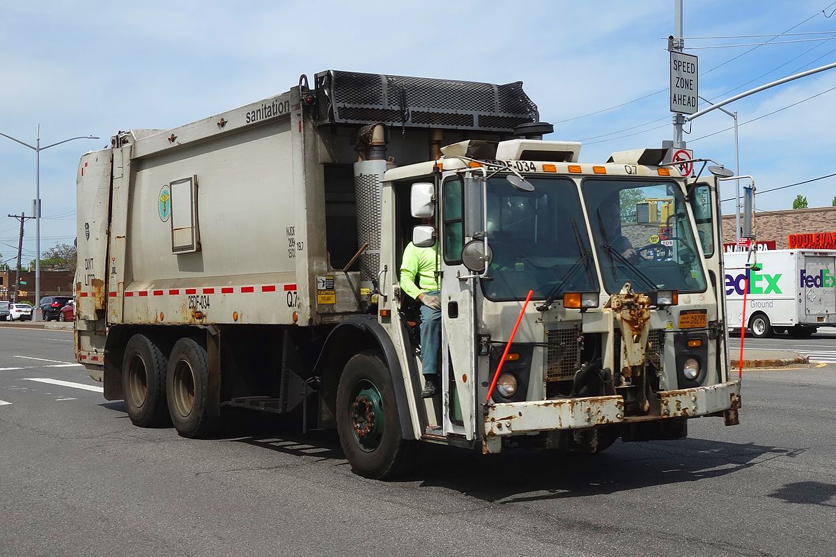 camion poubelles new york