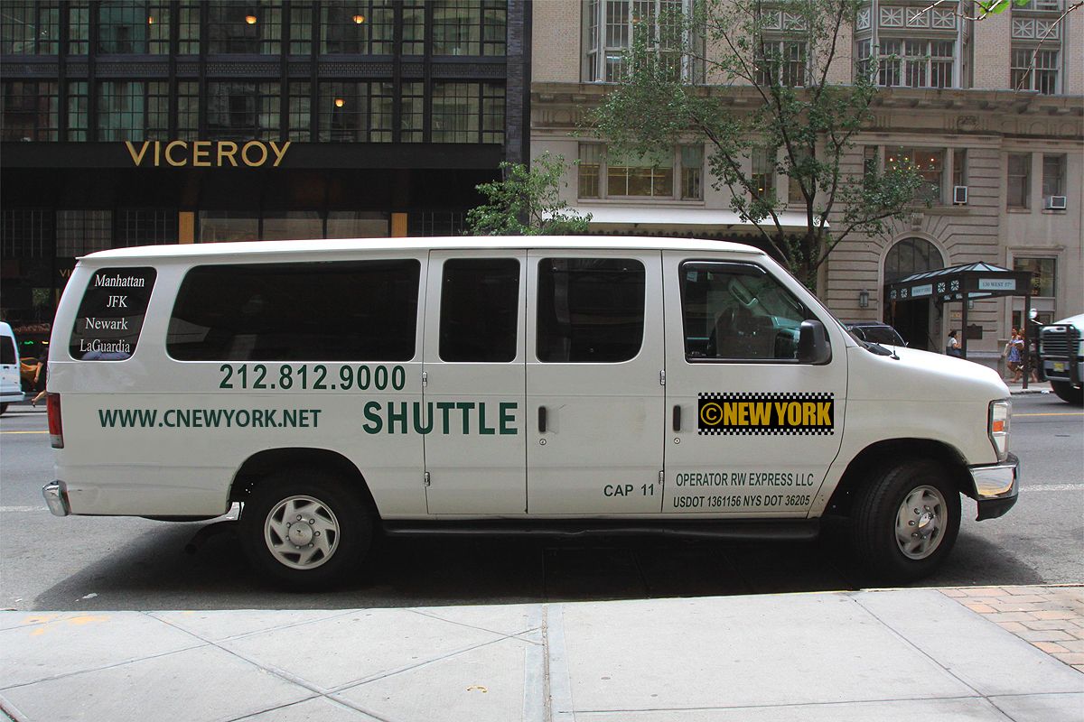 Comment fonctionne le transfert en navette au départ de New York