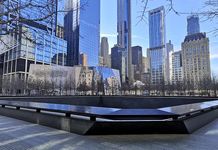 En images : New York pendant la crise du coronavirus Mémorial du 11 septembre 2001