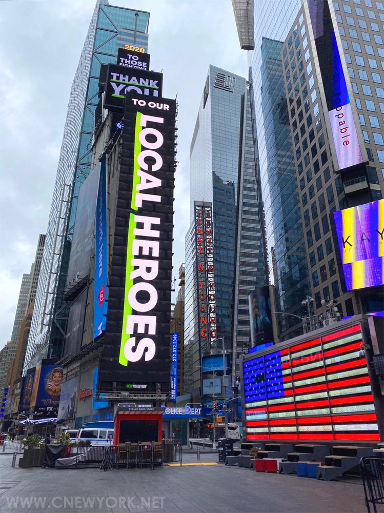 Times Square Coronavirus New York