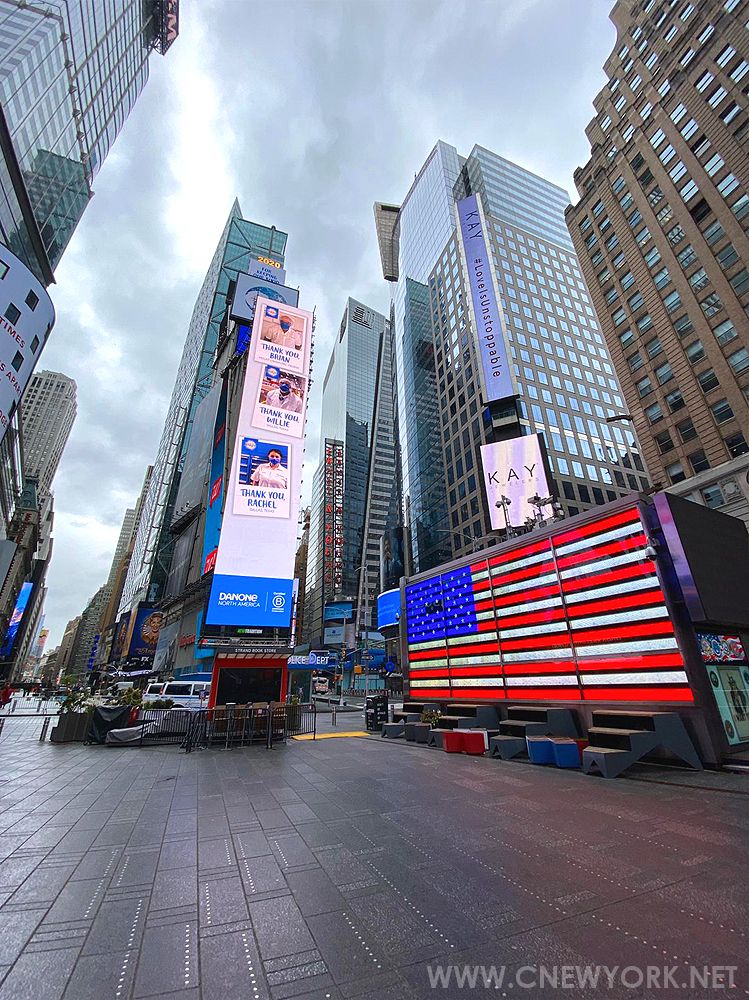 Times Square Coronavirus New York
