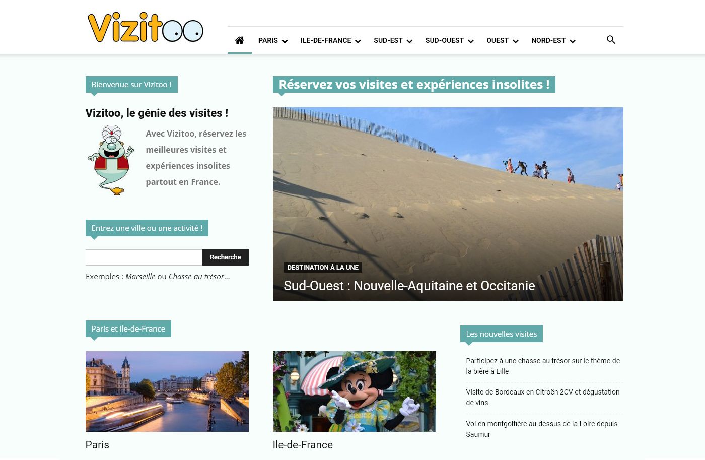 Vizitoo : le spécialiste des visites insolites en France !