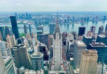 La vue depuis l’observatoire Summit One Vanderbilt Chrysler depuis Summit One Vanderbilt