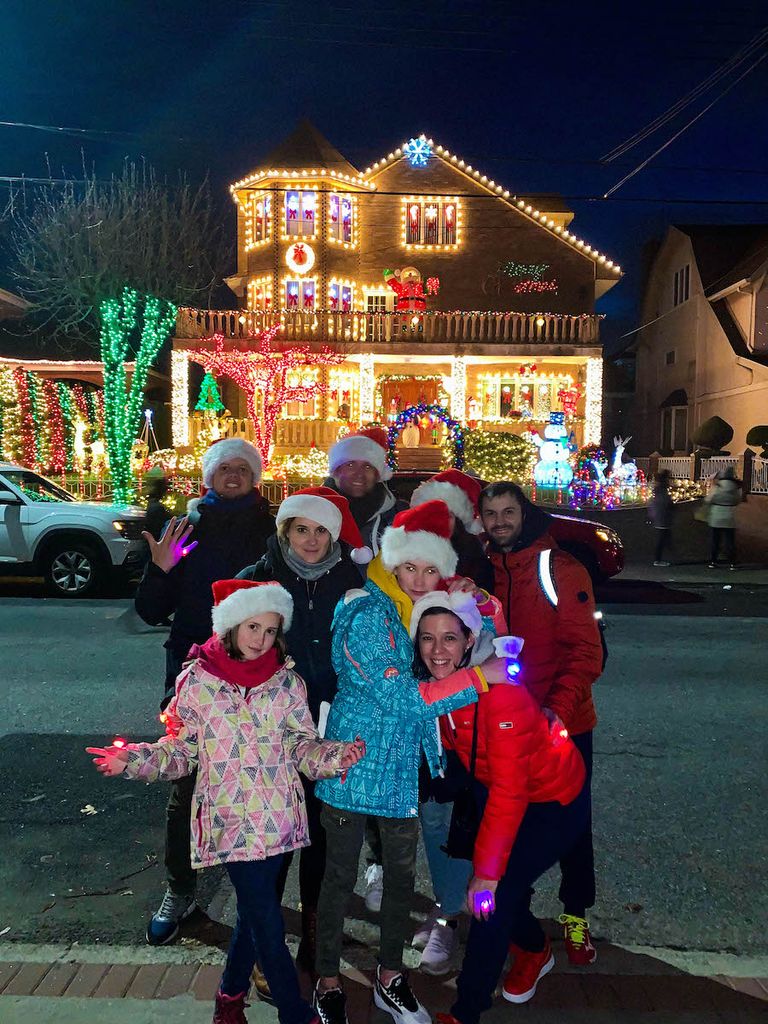 Visite de Dyker Heights en famille