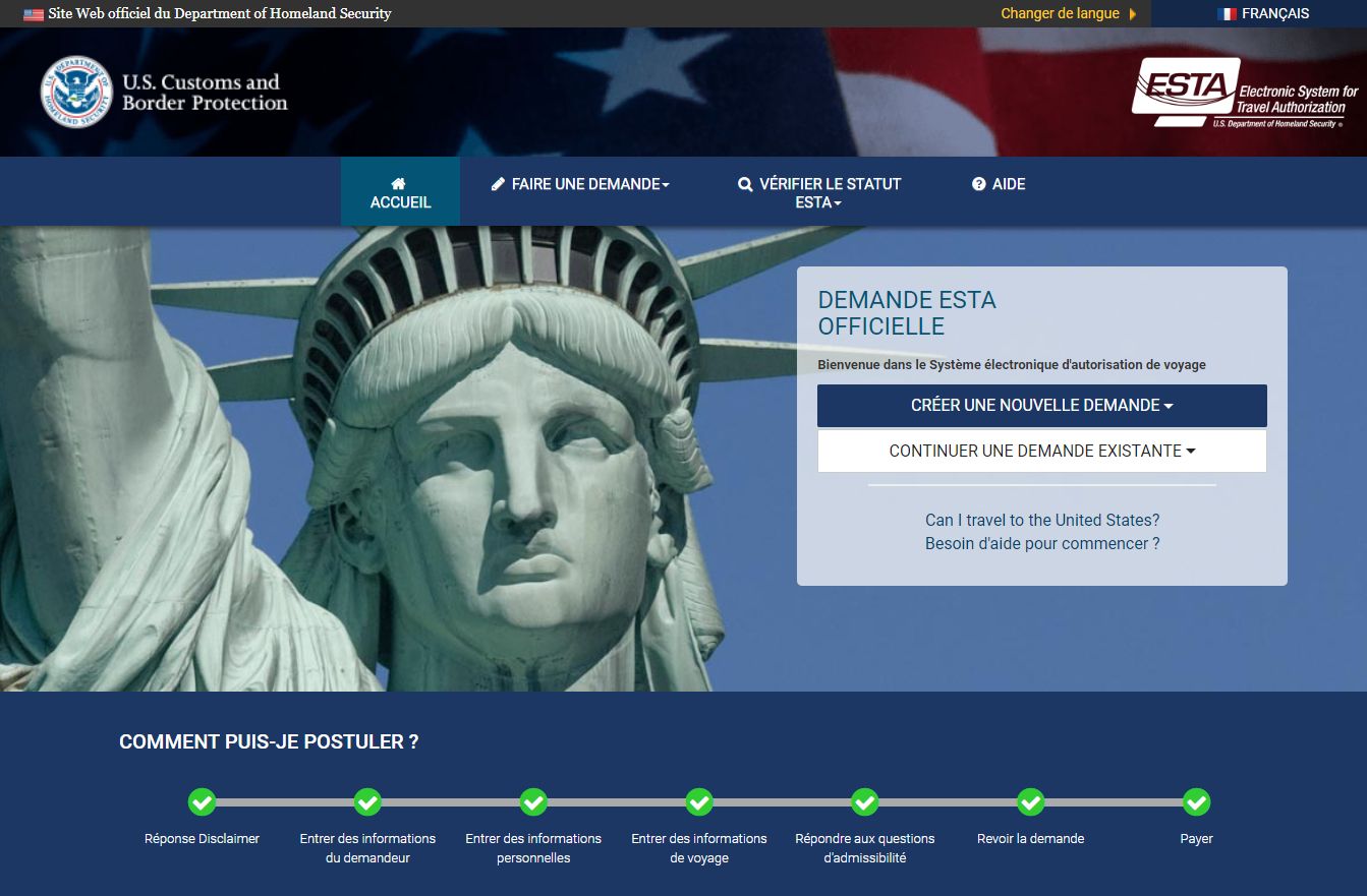 Voyages aux USA : le prix de l’ESTA augmente de 14$ à 21$