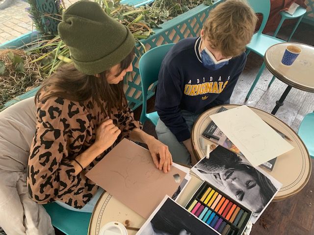 Cours de dessin avec une artiste française à New York