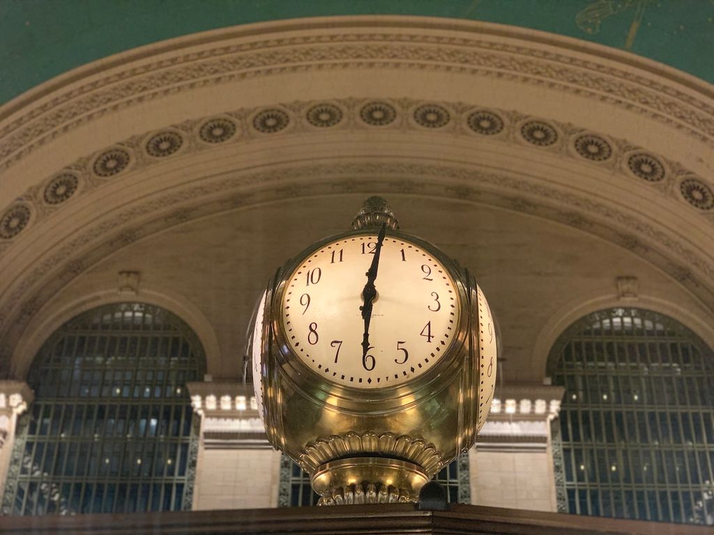 Horloge gare de Grand Central Terminal Manhattan New York