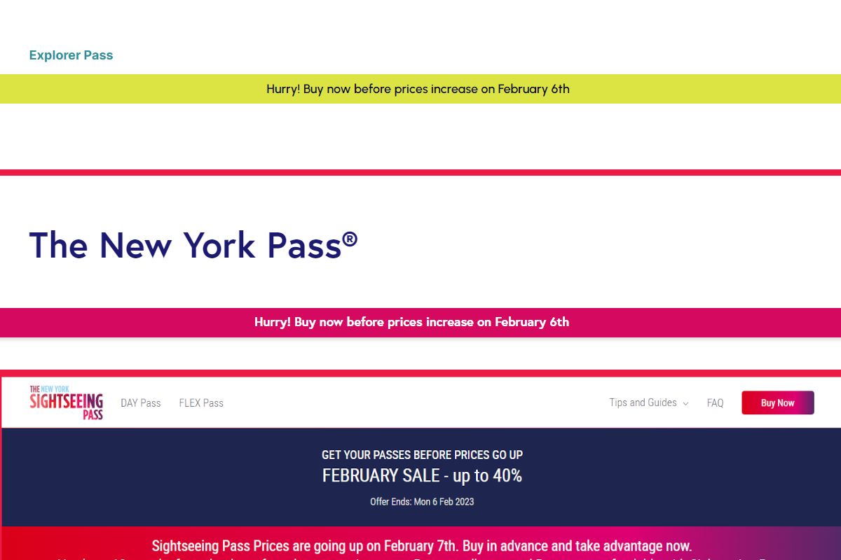 New York : les Pass repoussent leur augmentation