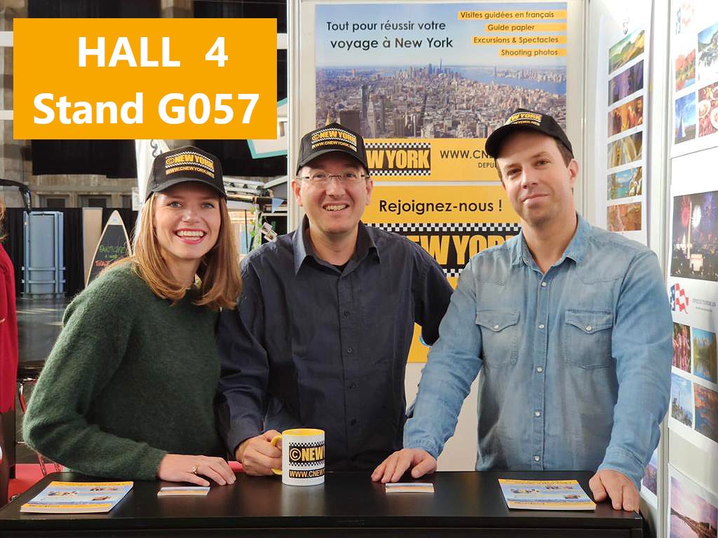 L’équipe de CNEWYORK vous attend au salon du tourisme à Paris