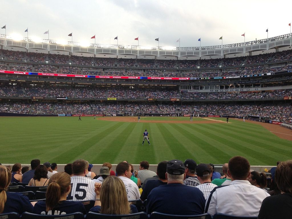 Yankee Stadium baseball