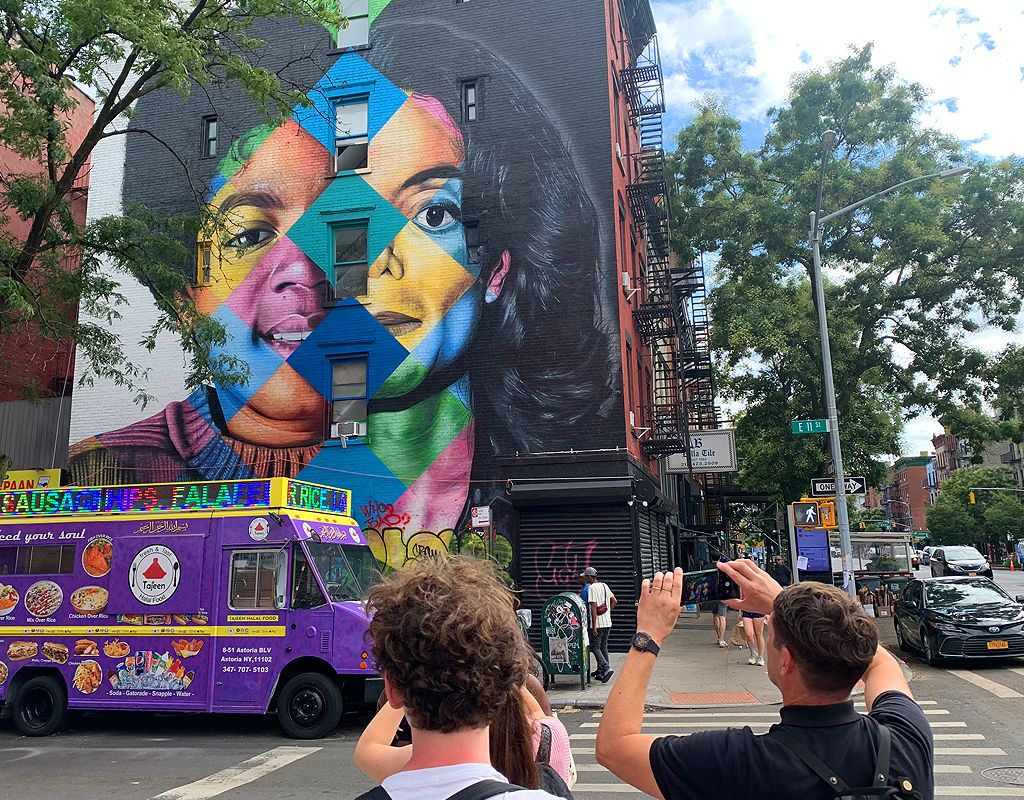 fresque Mickael Jackson New York