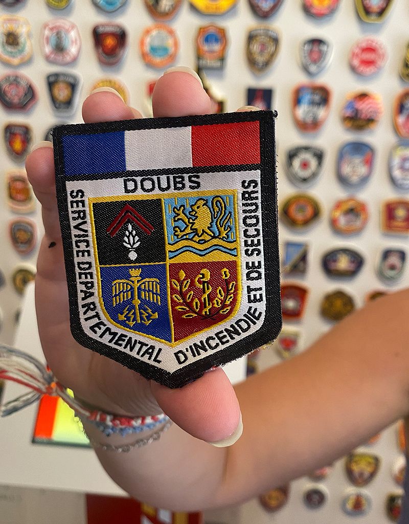 Ecusson pompiers du Doubs