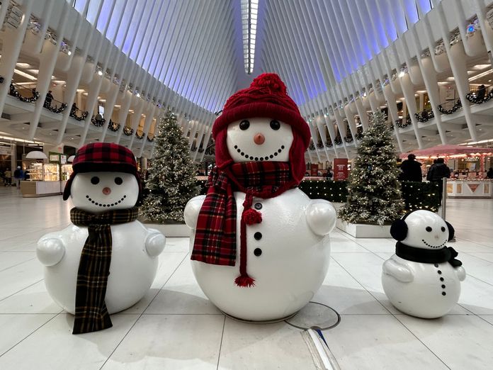 Noël World Trade Center Oculus New York