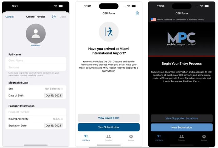 Mobile Passport Control (MPC) : l'appli de l'immigration américaine ...